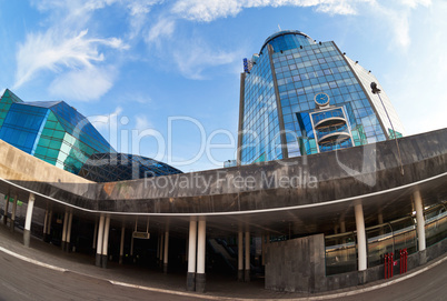 Railway station in Samara, Russia