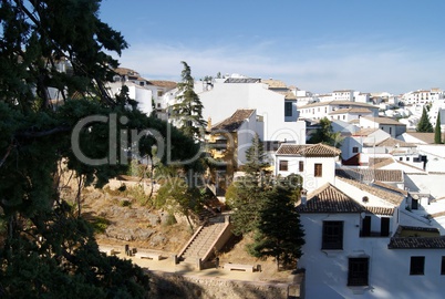 Panoramic view of Ronda, Malaga