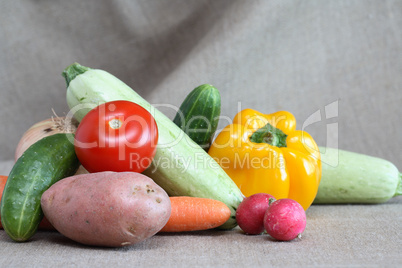 Raw Vegetables