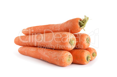 Carrot On White