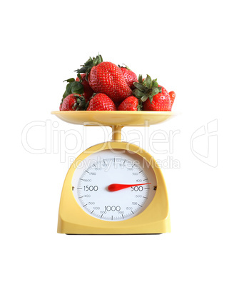 Strawberry Weighing