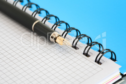 Spiral Notebook And Pen