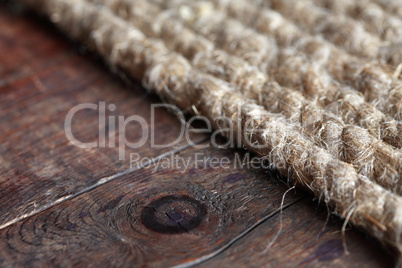 Rope On Wood