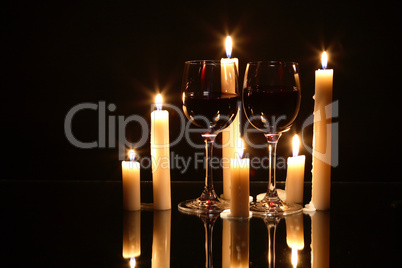 Wine And Candles