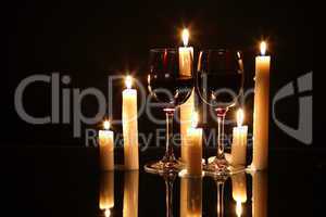 Wine And Candles