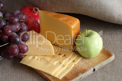 Cheese And Fruits