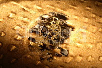 Gears In Sand