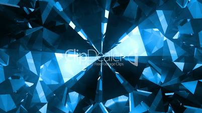 Big blue spinning diamond