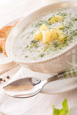 Dill soup