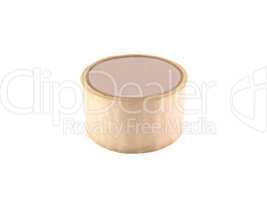 Colored adhesive tape isolated on a white background