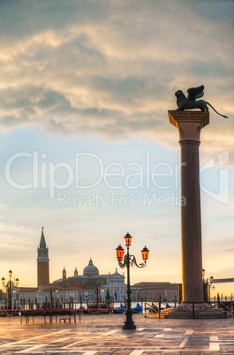 San Marco square in Venice, Italy