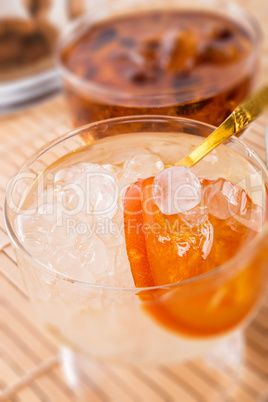 Tea with rock candy