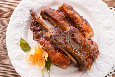 grilled ribs