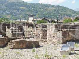 Roman Theatre Aosta