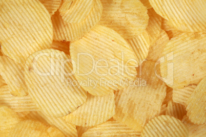 Geriffelte Chips