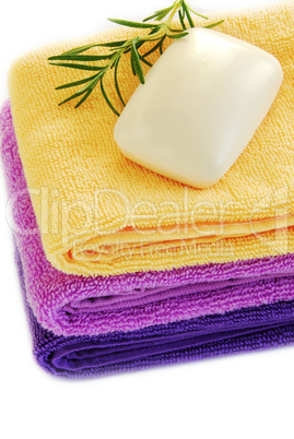 Colorful towels