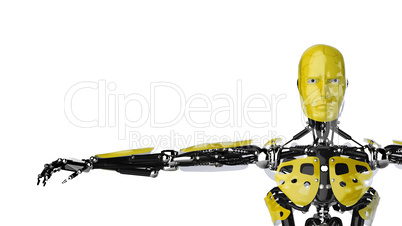 Roboter Gelb