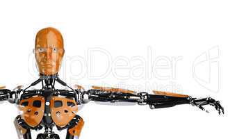 Roboter Orange