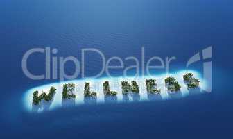 Wellness - Insel Konzept