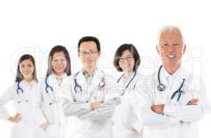 Asian medical team