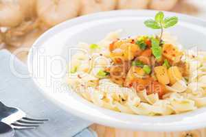 Pasta fusilli