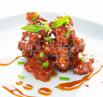 Spare ribs Chinese cuisine