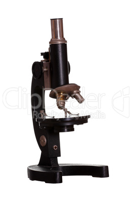 old microscope