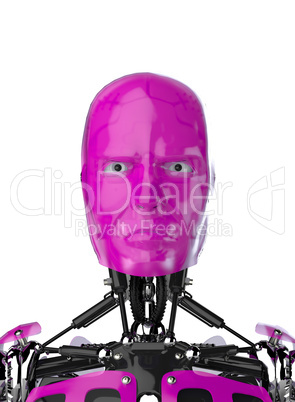 Cyborg Face - Pink