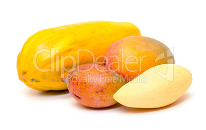 Fresh Papaya and Mango