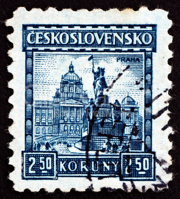 Postage stamp Czechoslovakia 1929 Statue of St. Wenceslas