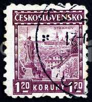 Postage stamp Czechoslovakia 1926 Strahov Monastery
