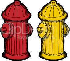 Fire Hydrant Cartoon