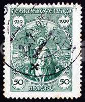 Postage stamp Czechoslovakia 1929 St. Wenceslas