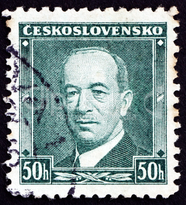 Postage stamp Czechoslovakia 1936 Edvard Benes