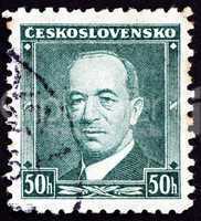 Postage stamp Czechoslovakia 1936 Edvard Benes