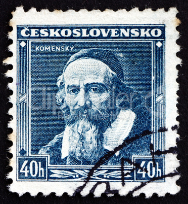 Postage stamp Czechoslovakia 1936 Jan Amos Comenius