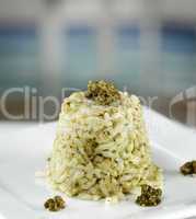 Risotto With Pesto Sauce