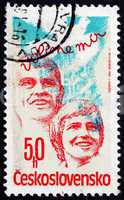 Postage stamp Czechoslovakia 1981 National Assembly Elections