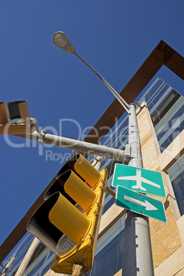 Airport Traffic Sign Vertical