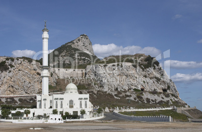 Mosque on Rock of Gibralter