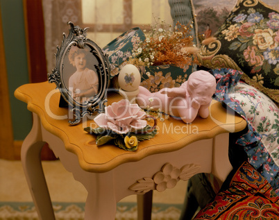 Victorian end table