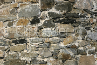 castle wall stones