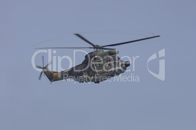 Portugese air force Super Puma hele