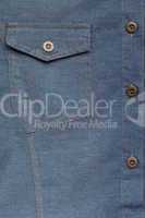 Denim blue jeans shirt