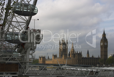 The London Eye Westminster Bridge