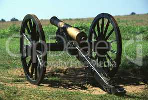 Brass Civil War Cannon