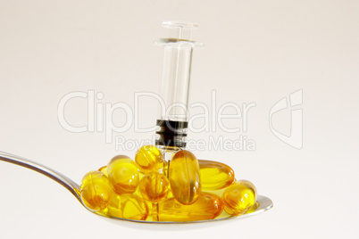 Capsules on a Spoon