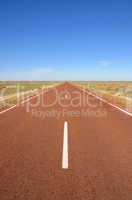 Highway in outback Australia