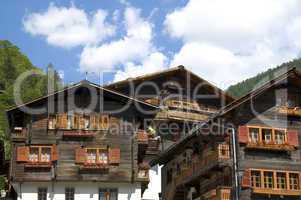 Swiss chalets