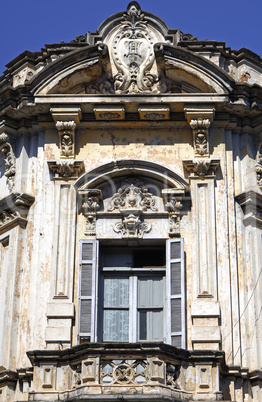 Window in stone